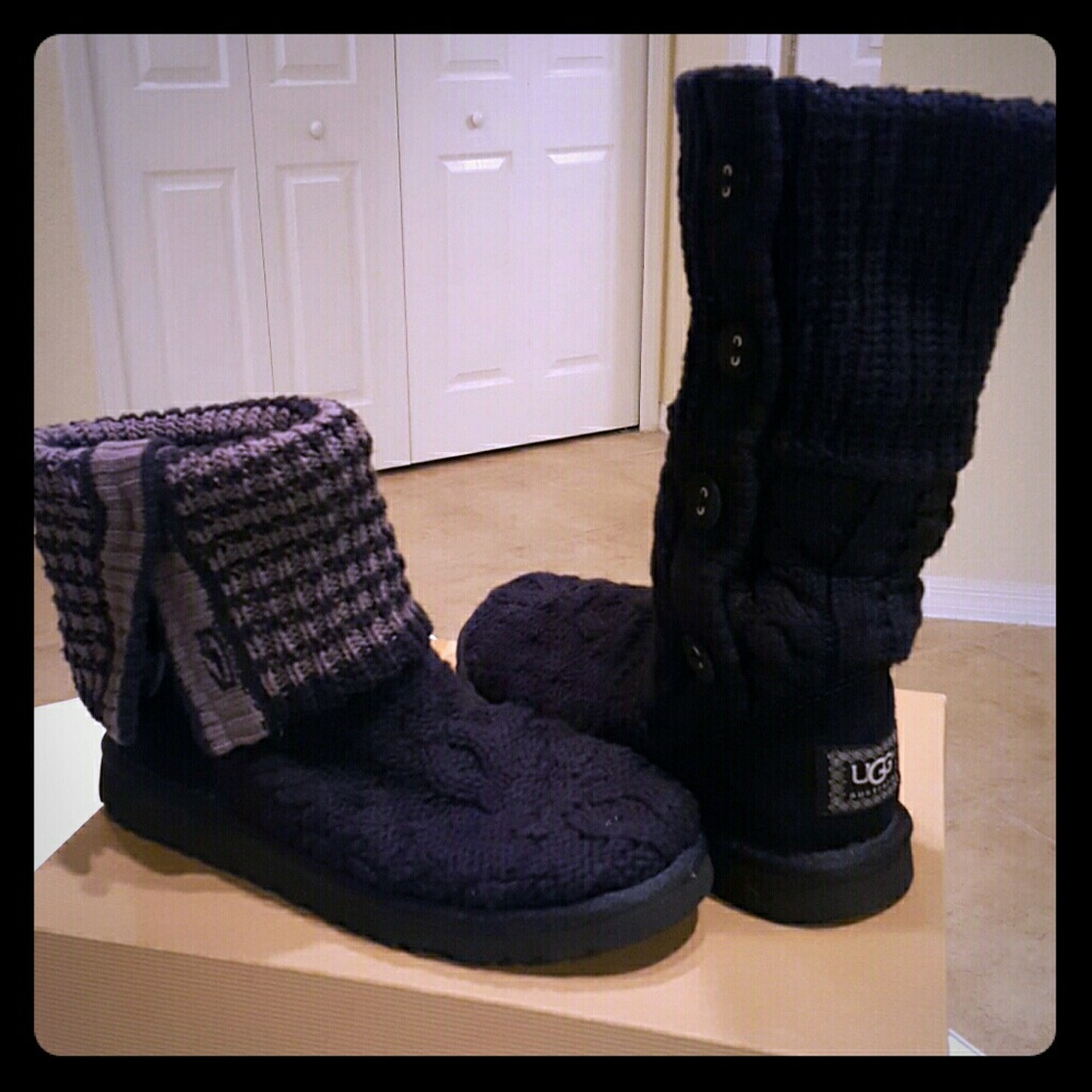 Ugg Leland knit boots